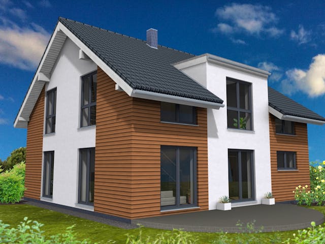 Lifestyle 179 – Außenansicht von Suckfüll Energiesparhaus